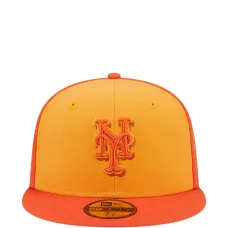 Кепка New York Mets Tri-Tone Team 59FIFTY (фирменная, с ровным козырьком)