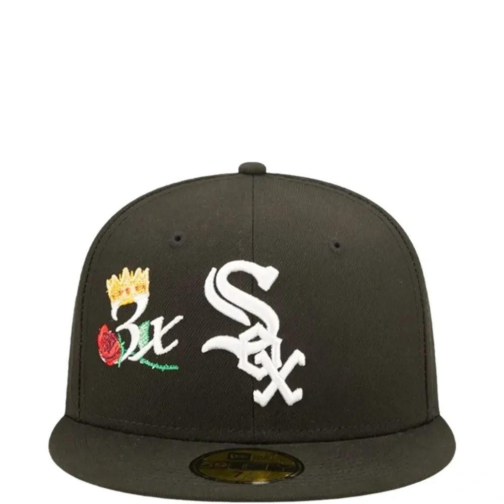 Кепка X MLB Chicago Sox Crown 3X Champs 59FIFTY (фирменная fitted-форма) Кепка X MLB Chicago Sox Crown 3X Champs 59FIFTY (фирменная fitted-форма)