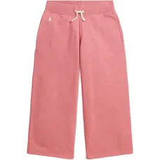 Спортивные брюки широкого кроя с вышивкой