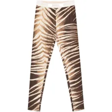 Леггинсы с зебровым принтом