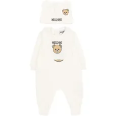 Комплект: чепчик-медвежонок и боди