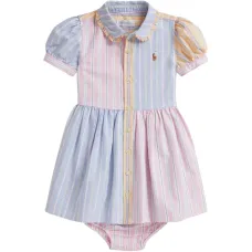 Комплект из платья и блумеров в полоску Комплект из платья и блумеров в полоску