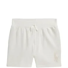 Шорты с вышитым логотипом