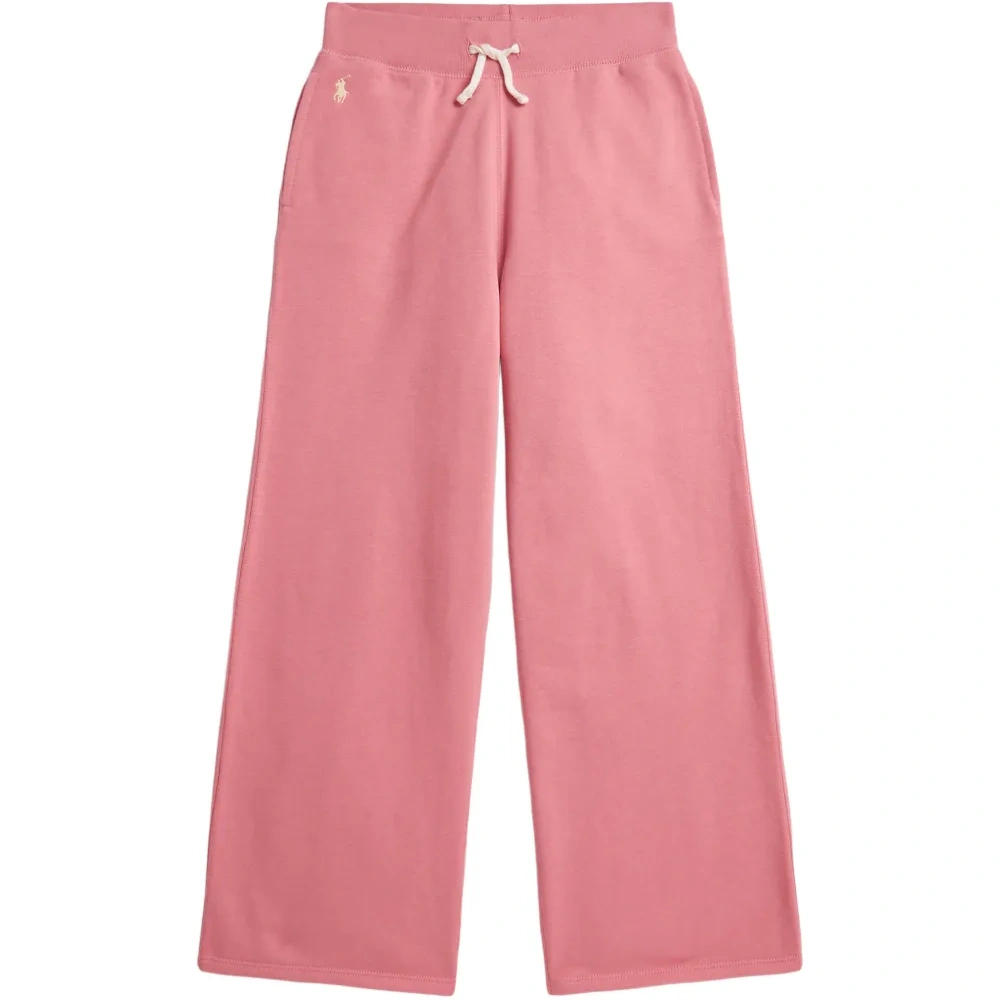 Спортивные брюки с кулиской и вышивкой