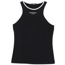 Топ с контрастной отделкой