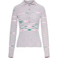 Тop на пуговицах с длинными рукавами