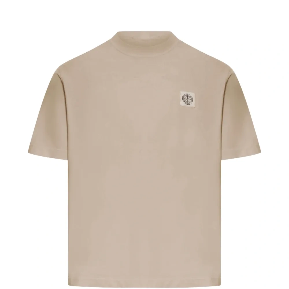 Футболка с нашивкой-логотипом