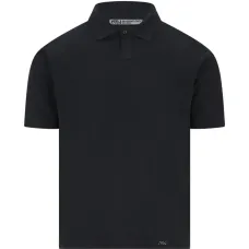 Поло с короткими рукавами на пуговицах