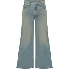 Свободные джинсы-клёш