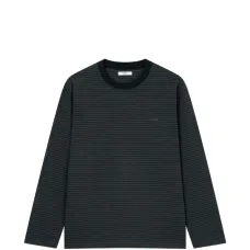 Топ в полоску с длинными рукавами Топ в полоску с длинными рукавами