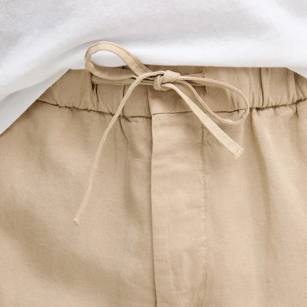 Брюки на завязках