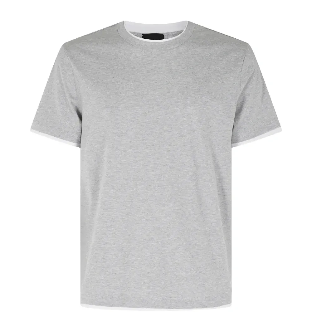 Футболка с короткими рукавами и отделкой