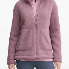 Флисовый свитшот с вышитым логотипом