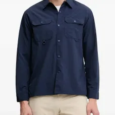 Рубашка с накладным карманом