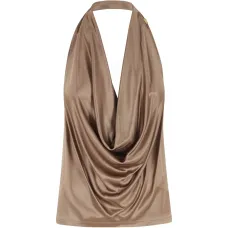 Топ с драпировкой (или Топ с воротником хомут)