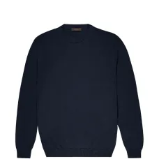 Свитер с круглым вырезом