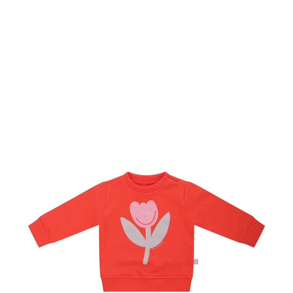 Свитер с цветочным принтом