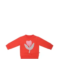 Свитер с цветочным принтом