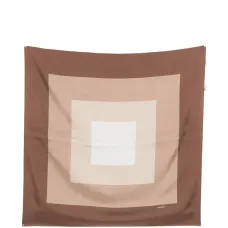 Квадратный геометрический шарф