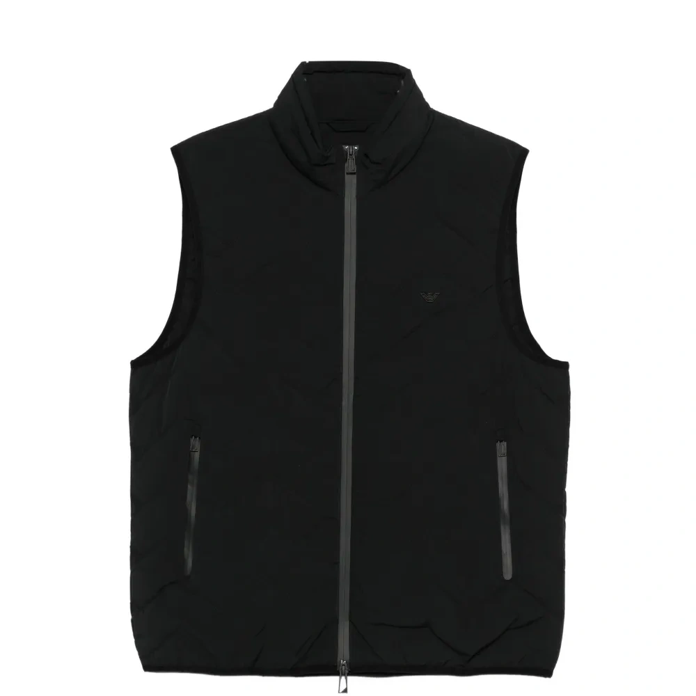 Стёганый жилет на молнии