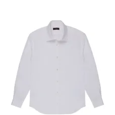 Рубашка из поплина на пуговицах