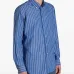 Рубашка из поплина в полоску