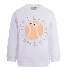 Джемпер с длинными рукавами и теннисным принтом