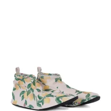 Тапочки с цветочным принтом