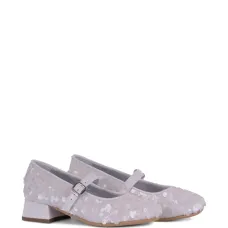 Балетки, украшенные пайетками