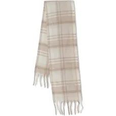 Шарф в клетку с бахромой Penia