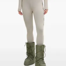 Леггинсы с принтом "снежинки"