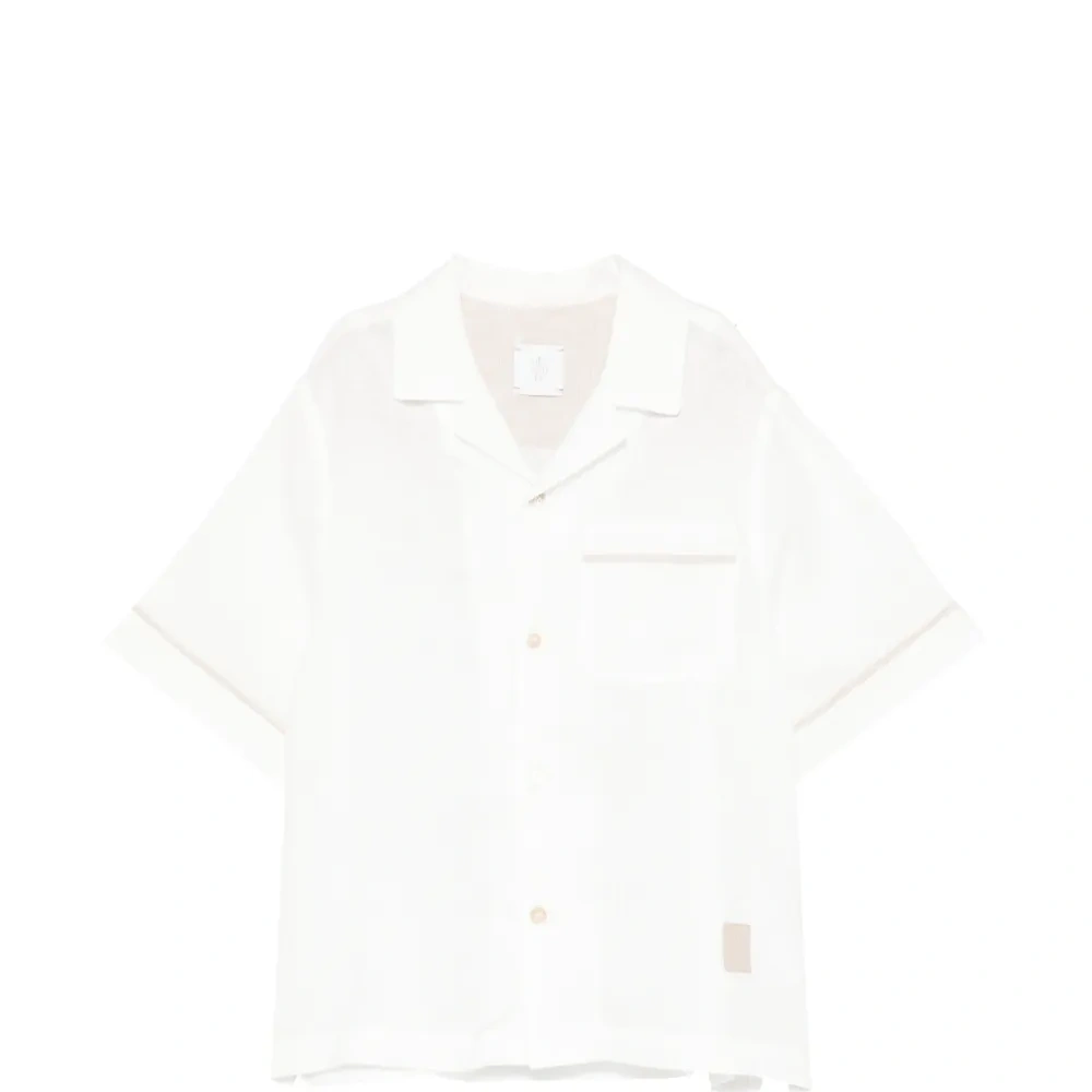 Топ с короткими рукавами и карманом