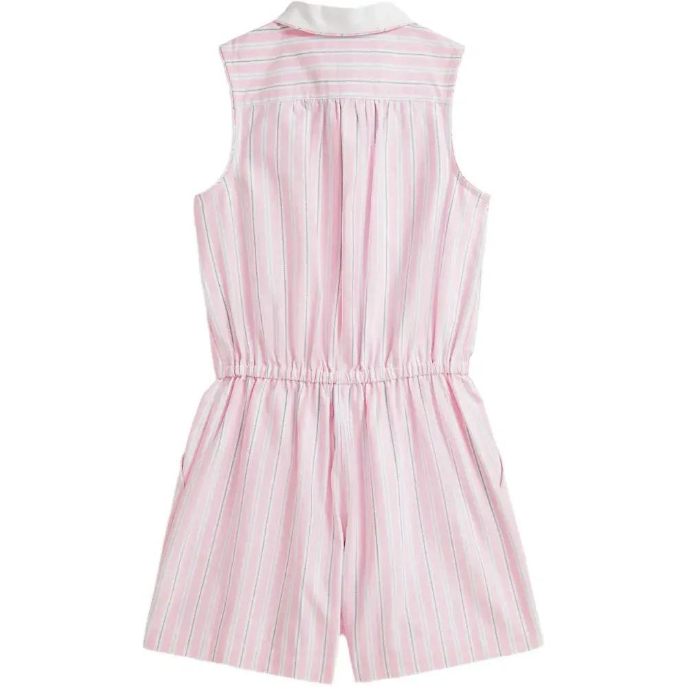 Ромпер с воротником в полоску Ромпер с воротником в полоску