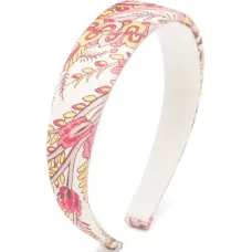 Ободок с цветочным принтом