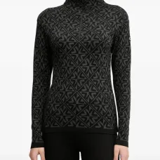 Свитшот с застежкой-молнией и геометрическим узором Свитшот с застежкой-молнией и геометрическим узором