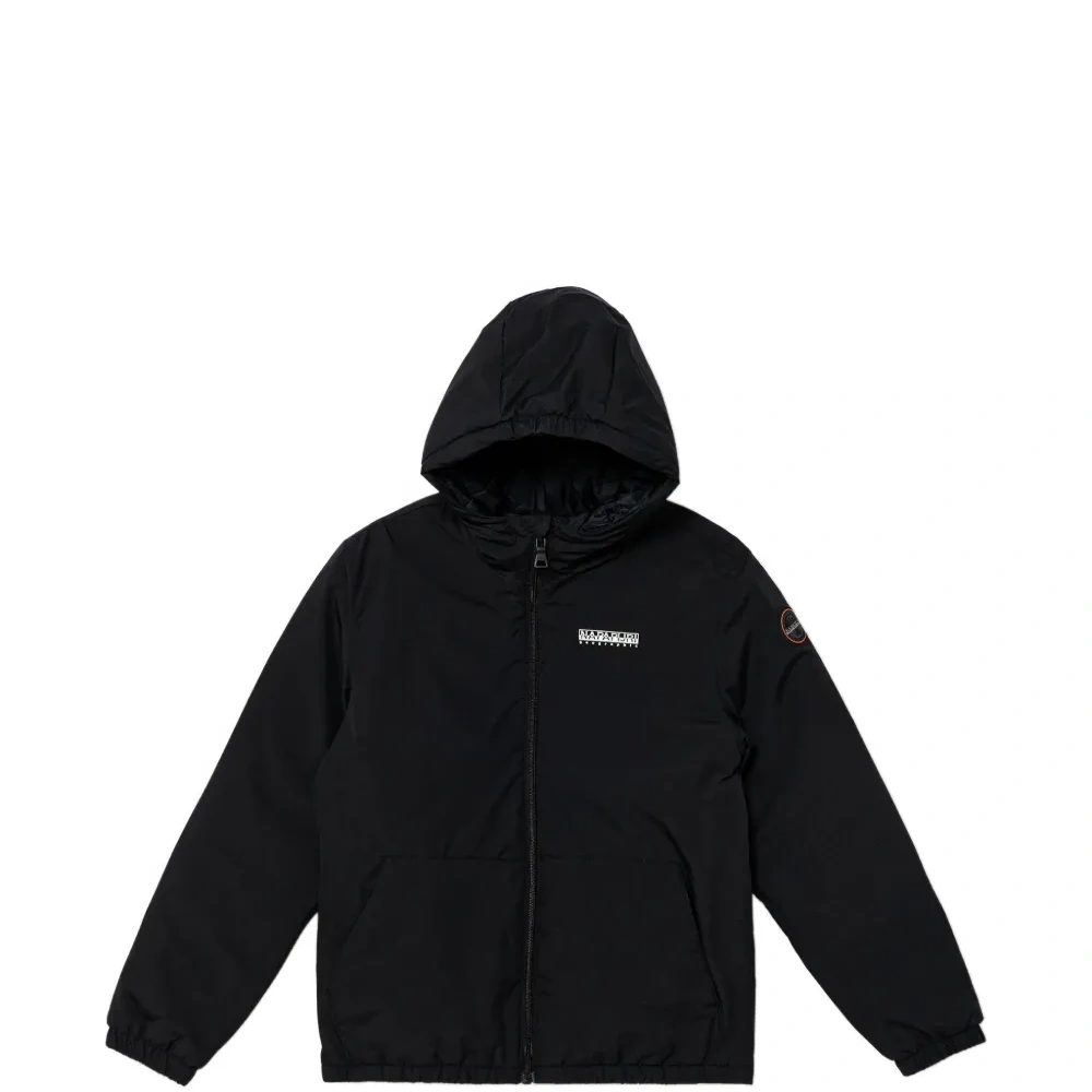 Куртка на молнии с капюшоном