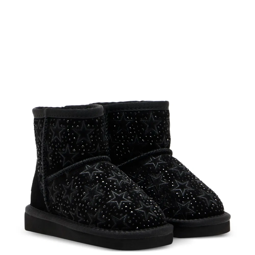 Сапоги с украшением в виде звезд