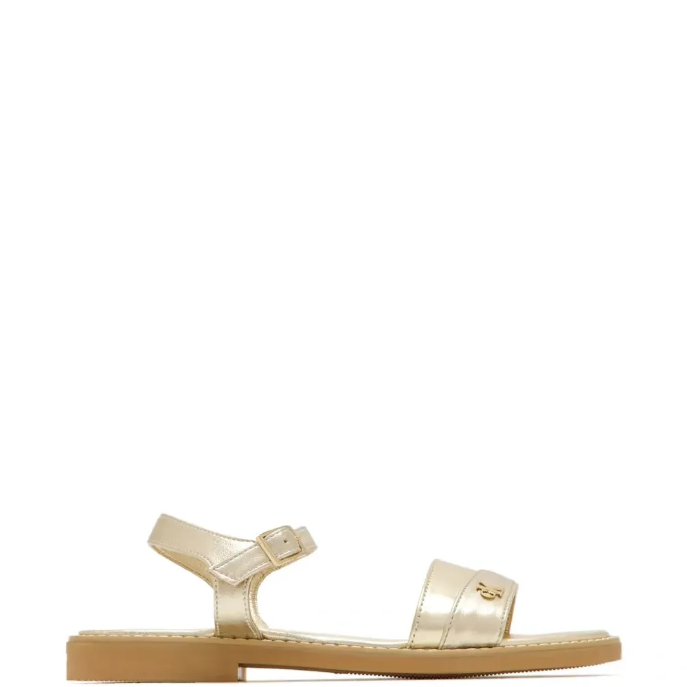 Босоножки с ремешком-пряжкой