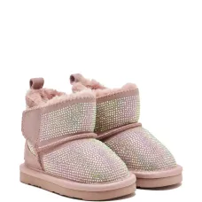 Ботинки с нашивкой-логотипом