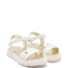 Сандалии на платформе с логотипом Cola