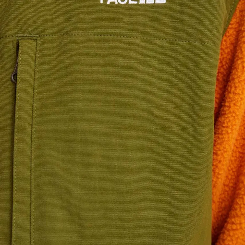 Куртка с застежкой-молнией и цветными блоками