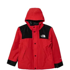 Куртка с капюшоном и цветными вставками