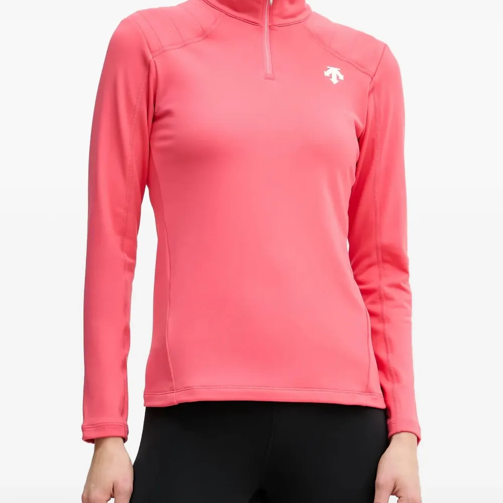 Лыжный топ с застежкой-молнией и логотипом