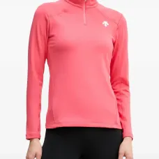 Лыжный топ с застежкой-молнией и логотипом