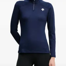 Лыжный топ с застежкой-молнией и логотипом