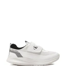 Кроссовки с логотипом на ремешке