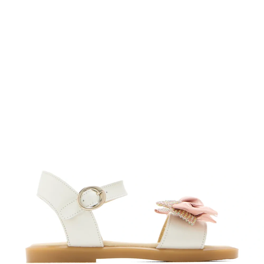 Босоножки с украшением в виде банта