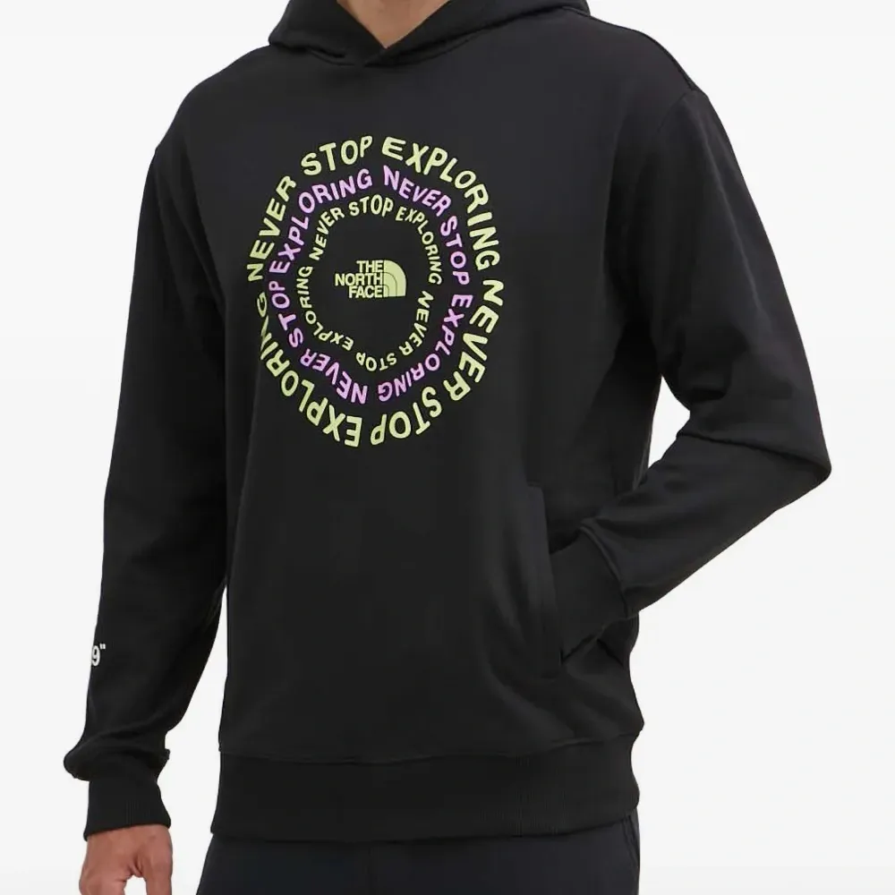 Худи с графическим принтом и длинными рукавами