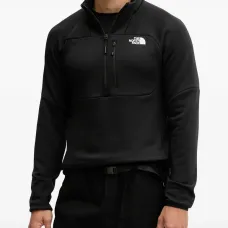 Свитшот с молнией до середины и воротником-стойкой