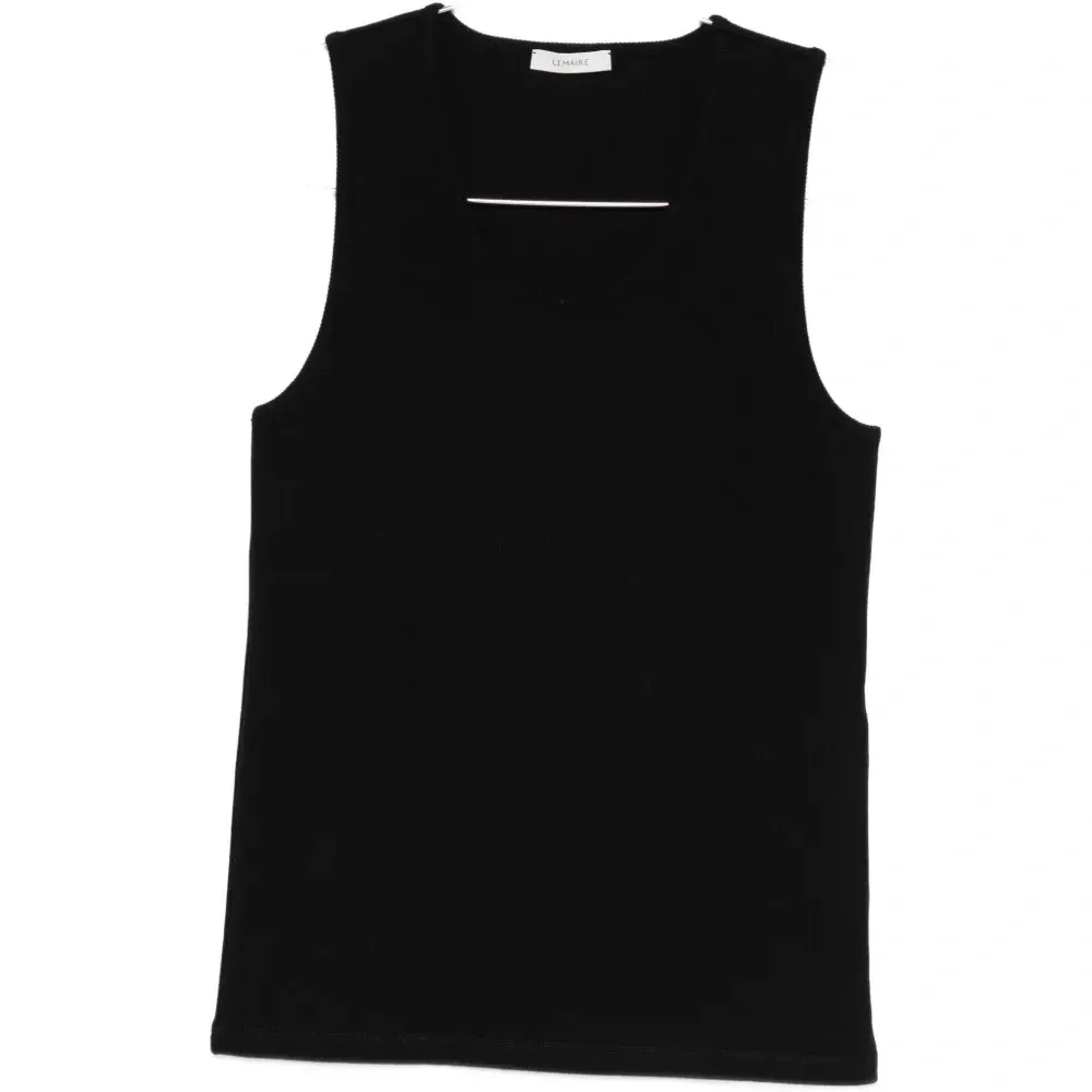 Майка без рукавов в рубчик